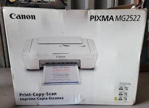 lot 134 image: CANON PIXMA MG2522 PRINTER IN BOX AS SHOWN.