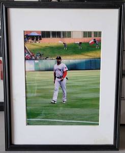 lot 139 image: BOSTON REDSOX PLAYER PICTURE AS SHOWN.