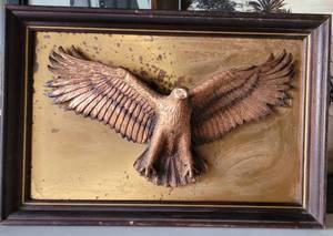 lot 148 image: 3-D EAGLE FRAME AS SHOWN.