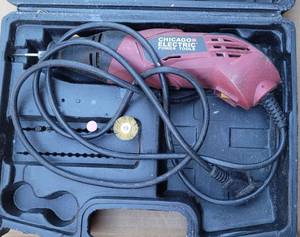 lot 161 image: CHICAGO ELECTRIC ROTARY TOOL AS SHOWN.