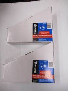 lot 92 image: 2-New Chateau Professional Tape Gun  Dispenser # C-ATG. Accepts 2 Rolls