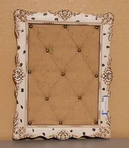 lot 74 image: HOBBY LOBBY BULLETIN BOARD IN STYLE SHOWN. APPROX. 16 W x 20 H.