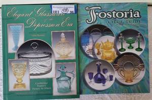 lot 96 image: LOT OF 2 GLASSWARE VALUE GUIDE BOOKS AS SHOWN. (SOLD 2 X THE MONEY)
