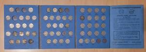 lot 97 image: JEFFERSON NICKEL COLLECTION STARTING WITH 1938 AS SHOWN.