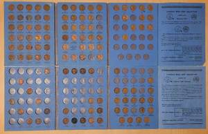 lot 98 image: LINCOLN HEAD CENT COLLECTION AS SHOWN.