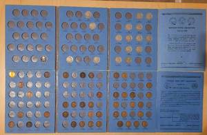 lot 99 image: BUFFALO NICKEL AND LINCOLD HEAD CENT COLLECTION AS SHOWN.