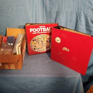 lot 7 image: large lot of card collecting supplies