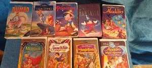 lot 40 image: Disney VHS