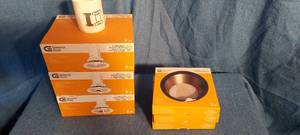 lot 66 image: 3 new recessed lighting fixtures with 3 bronze finish cover plates