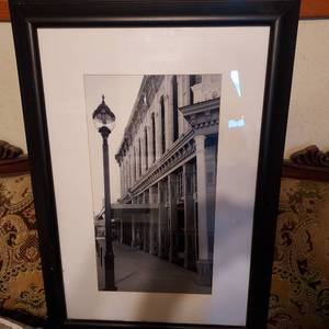 lot 82 image: 26x37 framed picture