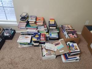 lot 150 image: Generous selection of a variety of books -  DIFFERENT LOCATION - Pickup 011722