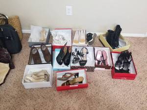 lot 156 image: Generous selection of Womens shoes -  DIFFERENT LOCATION - Pickup 011722