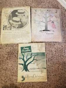 lot 175 image: Selection of vintage Ephemera - paper items -1954 Greyhound bus Line mag, and other advertisement pieces - DIFFERENT LOCATION - Pickup 011722