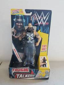 lot 16 image: WWF Bray Wyatt Tough Talkers action figure - autographed - authenticity unknown