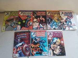 lot 19 image: Selection of 8 Captain America comics