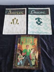 lot 55 image: Selection of 3 player guidebooks for Werewolf The Apocalypse