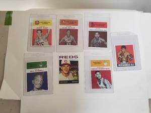 lot 82 image: Selection of 7 reprint cards