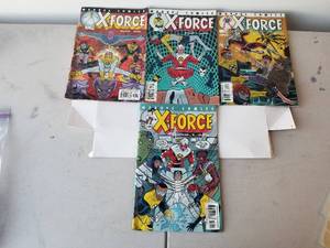 lot 234 image: Selection of 4 X-Force comics