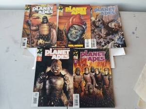 lot 235 image: Selection of 5 Planet of the Apes comics