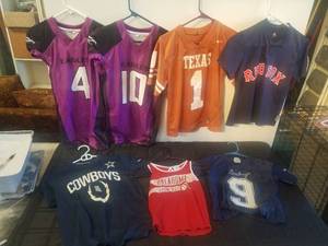 lot 254 image: Selection of Youth jerseys and shirts