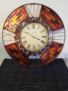 lot 347 image: Large wall clock by