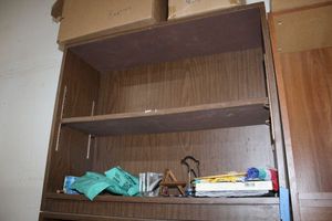 lot 121 image: Two Bookshelves - 2 Shelf Size   CONTENTS NOT INCLUDED