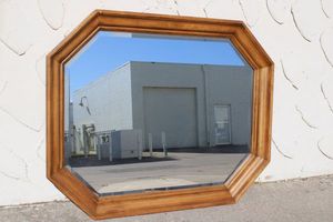 lot 139 image: Wooden Frame Mirror PROCEEDS FROM THIS ITEM GOES TO SHARE-FEST TEXAS