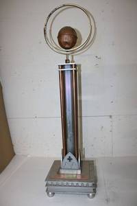 lot 101 image: Trophy - Features Copper Pieces and base reads Clown Hillbilly Party First Prize 41577