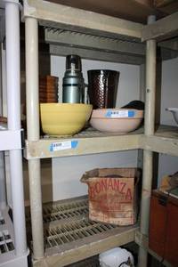 lot 74 image: Plastic Shelfing Unit  CONTENTS NOT INCLUDED