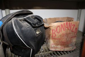 lot 77 image: Two Black Beauty Bowling Balls (One with Bag) Please Preview for weight
