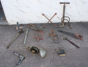 lot 184 image: Misc. Tools as shown