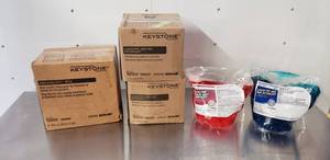 lot 44 image: Lot of Keystone Commericial Cleaning Products - 3 Boxes are Unopened