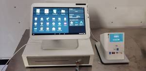 lot 45 image: Clover Station 2.0 Point-of-Sale System w Cash Register, Terminal & Printer