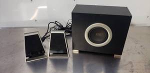 lot 60 image: Altec Lansing VS2621 2.1 Channel Speaker System