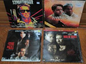lot 12 image: 4 MOVIE TITLES ON LASERDISC INCL. THE TERMINATOR, GREAT CONDITION