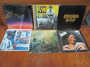 lot 19 image: 6 VINYL 33s, SUPERTRAMP, PAUL &amp LINDA McCARTNEY, BEEGEES, STEELY DAN, RITA COOLIDGE, SOME ALBUMS ARE THE MASTERDISC, PREVIEW RECOMMENDED