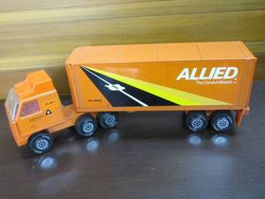 lot 2 image: VINTAGE COLLECTORS QUALITY 1978 TONKA TRUCK &amp TRAILER, ALLIED 18 WHEELER, INCREDIBLE CONDITION