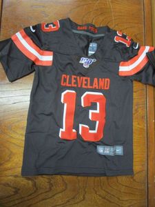 lot 108 image: NFL CLEVELAND BROWNS BECKHAM JR #13 ON FIELD NIKE JERSEY SIZE S