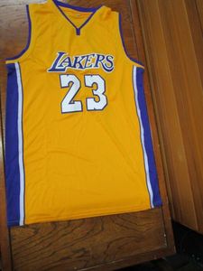 lot 109 image: NBA LOS ANGELES LAKERS JERSEY JAMES #23, SIZE XL