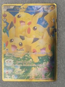 lot 172 image: ULTRA RARE POKEMON FULL ART 2016 PIKACHU RC29RC32, HOLO