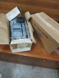 lot 191 image: NEW IN BOX TETX WET LOCATION HOUSING, SWITCH BOXES