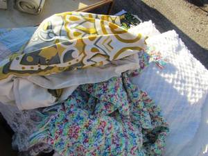 lot 64 image: Assorted Quilts and throws