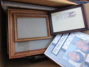 lot 70 image: Box full of new picture frames 4x8and 10x8
