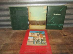 lot 140 image: AZLE High school year books 1955, 58, 59, 60