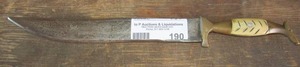lot 190 image: Eagle Mexico Puro Mexico Long blade knife