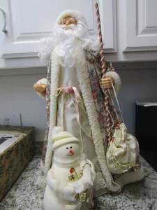 lot 156 image: 27 Santa and 11 snowman