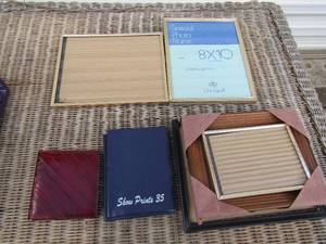 lot 214 image: Tote full of 5x7 and 8x10 frames