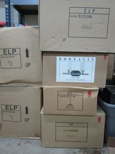 lot 41 image: VARIETY OF 6 UNUSED LIGHT FIXTURES IN ORIGINAL BOXES, MULTIPLE STYLES