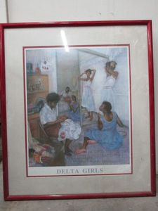 lot 60 image: ARTWORK TITLED, DELTA GIRLS