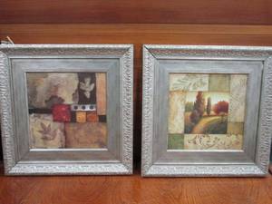lot 61 image: COUNTRY COTTAGE STYLE ARTWORK